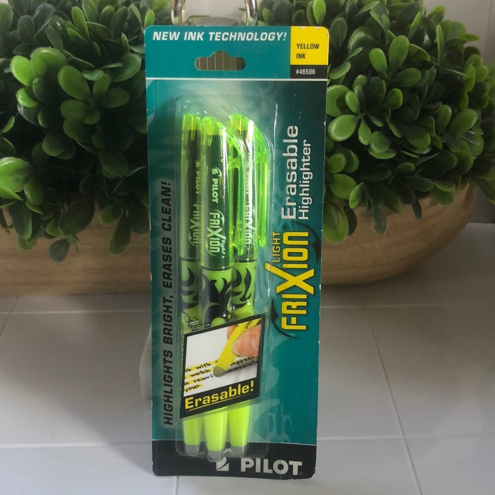 Pilot FriXion Light Erasable Highlighters - Yellow